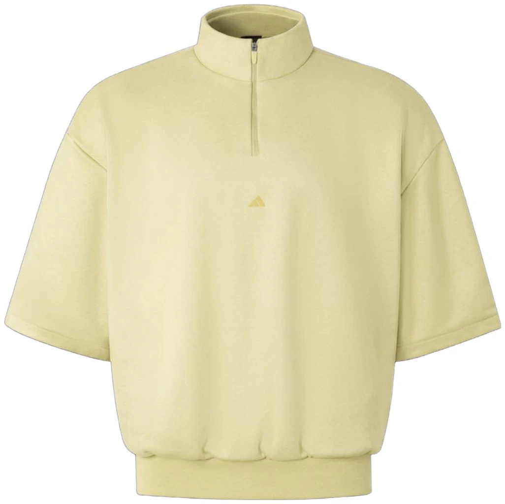 adidas-the-2024-collection-chapter-01-gold-basketball-half-zip-pullover-tee-unisex-in-7713