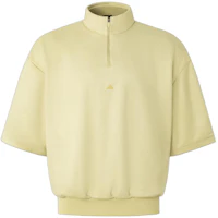 adidas The 2024 Collection Chapter 01 Gold Basketball Half-Zip Pullover Tee Unisex IN7713 adidas The 2024 Collection Chapter 01 Gold Basketball Half-Zip Pullover Tee Unisex IN7713