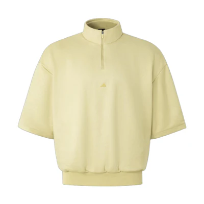 adidas The 2024 Collection Chapter 01 Gold Basketball Half-Zip Pullover Tee Unisex IN7713