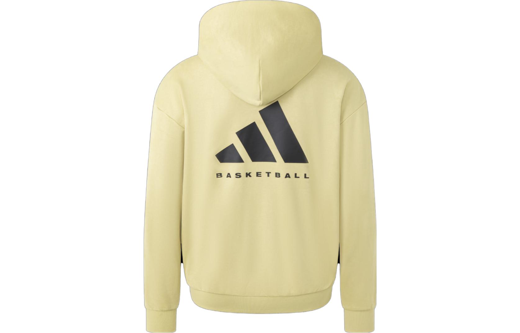 adidas THE 2024 COLLECTION CHAPTER 01 Gold Basketball Hoodie Unisex IN7706