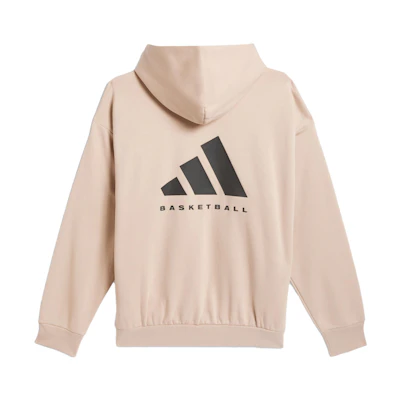 adidas The 2024 Collection Chapter 01 Logo Print Knit Hoodie Unisex - Pearl Gray IM8418
