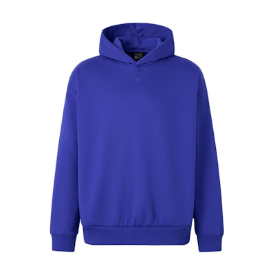 adidas THE 2024 COLLECTION CHAPTER 02 Logo Fleece Hoodie Unisex - Bright Blue IX1961