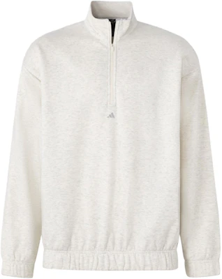 アディダス 2024 コレクション チャプター02 ロゴ ハーフジップ スウェット クリーム ユニセックス IW1625 Lookbook アディダス 2024 コレクション チャプター02 ロゴ ハーフジップ スウェット クリーム ユニセックス IW1625