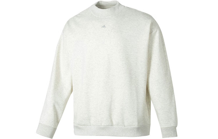 adidas THE 2024 COLLECTION CHAPTER 02 Logo Print Grey Fleece Sweatshirt Unisex IX1965