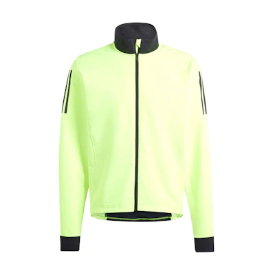 adidas The Cold Rdy Cycling Jacket Lemon Green Retro 3-Stripes Jacket IL7000