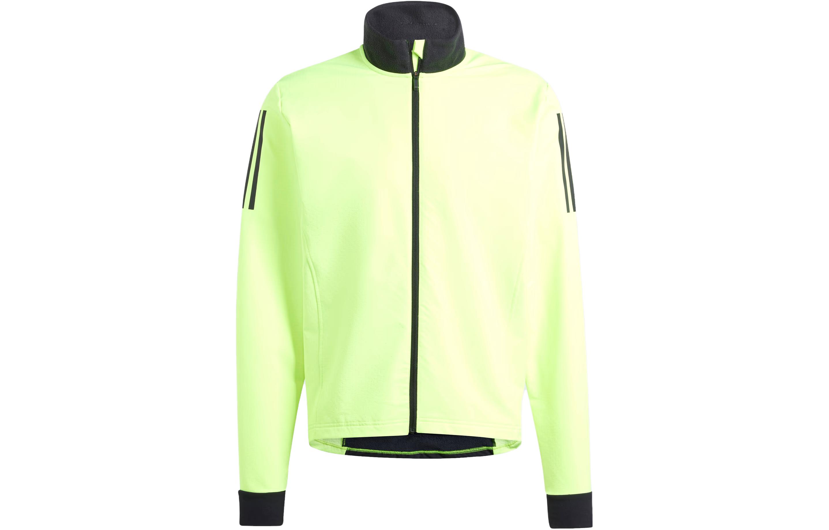 Order adidas The Cold Rdy Cycling Jacket Lemon Green Retro 3-Stripes Jacket IL7000