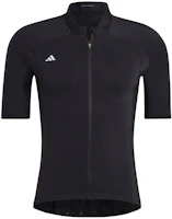 adidas THE CYCLING JERSEY Logo Print Zip Short-Sleeve Jacket Black Japan Exclusive HT3657-JAPAN adidas THE CYCLING JERSEY Logo Print Zip Short-Sleeve Jacket Black Japan Exclusive HT3657-JAPAN