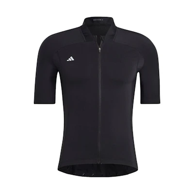 adidas THE CYCLING JERSEY Logo Print Zip Short-Sleeve Jacket Black Japan Exclusive HT3657-JAPAN