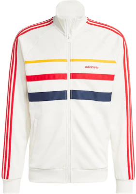 adidas The First Retro Colorblock Stripe Track Jacket White IW3233 Buy adidas The First Retro Colorblock Stripe Track Jacket White IW3233