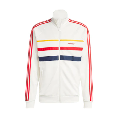 adidas The First Retro Colorblock Stripe Track Jacket White IW3233