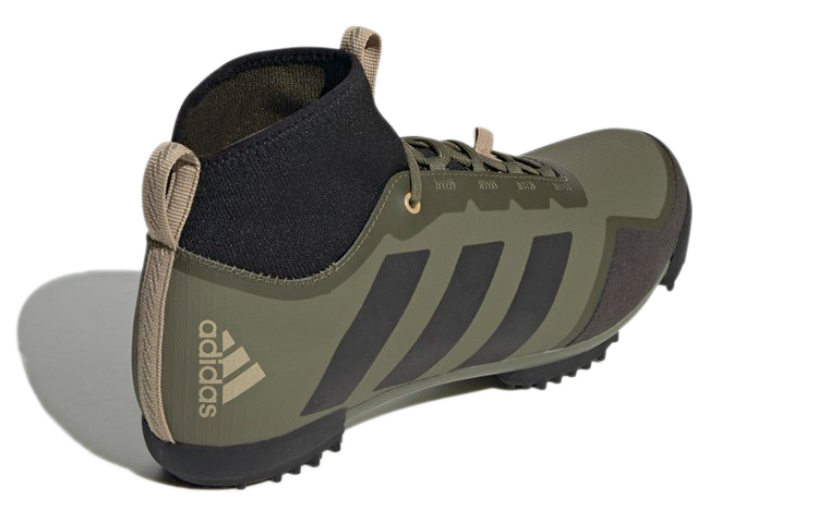 Shop adidas The Gravel Cycling 防滑耐磨戶外騎行鞋 軍綠色 男女同款