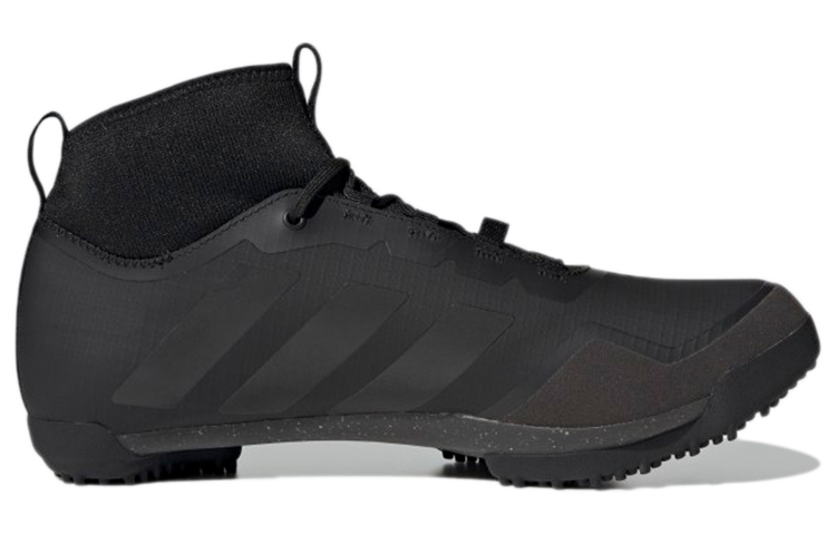 Order adidas The Gravel Cycling 舒適 輕便 中筒 自行車鞋 男女款 純黑色