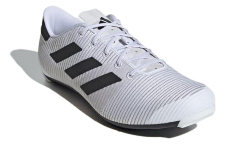 Shop adidas The Road Cycling 百搭舒適 減震耐磨 低幫 騎行鞋 男女同款 灰白