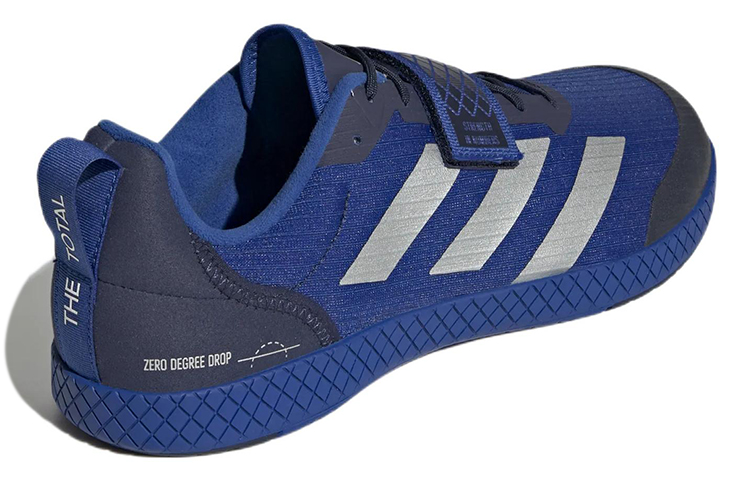 Shop adidas The Total Baskets Basses Résistantes Bleu Chaussures d''Entraînement GY8917