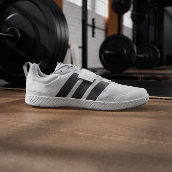 Lookbook adidas The Total Weightlifting Blanco/Negro/Core Gris JP6195