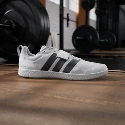 adidas The Total Weightlifting Blanco/Negro/Core Gris JP6195 Lookbook adidas The Total Weightlifting Blanco/Negro/Core Gris JP6195