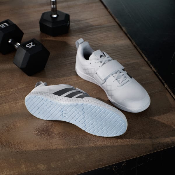 Shop adidas The Total Weightlifting Blanco/Negro/Core Gris JP6195