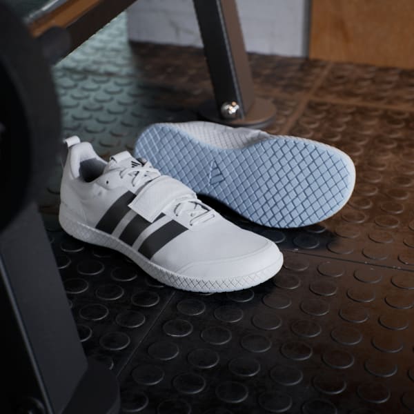 Cheap adidas The Total Weightlifting Blanco/Negro/Core Gris JP6195