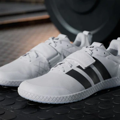 adidas The Total Weightlifting Blanco/Negro/Core Gris JP6195 1