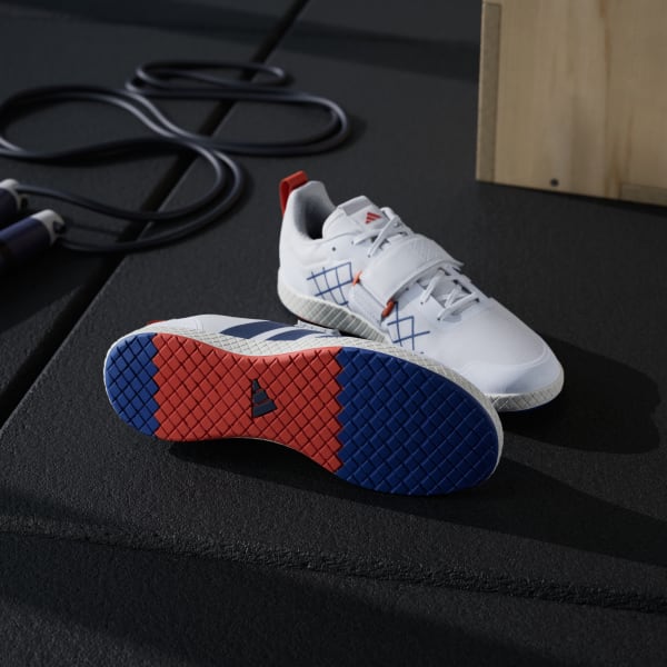 Purchase Adidas The Total Weightlifting Cloud White/Dark Blue/Royal Blue JP9868