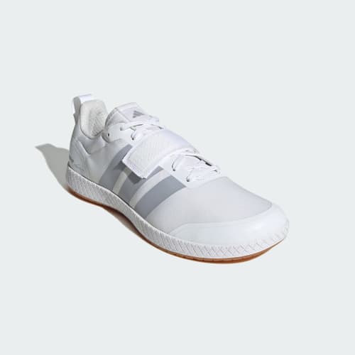 Shop adidas The Total Weightlifting Wit/Zilver/Gum KI6226