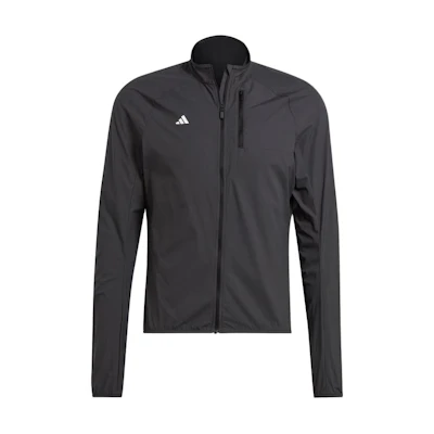 adidas The WindRDY Slim Fit Full-Zip Cycling Jacket Black Long Sleeve IK5673