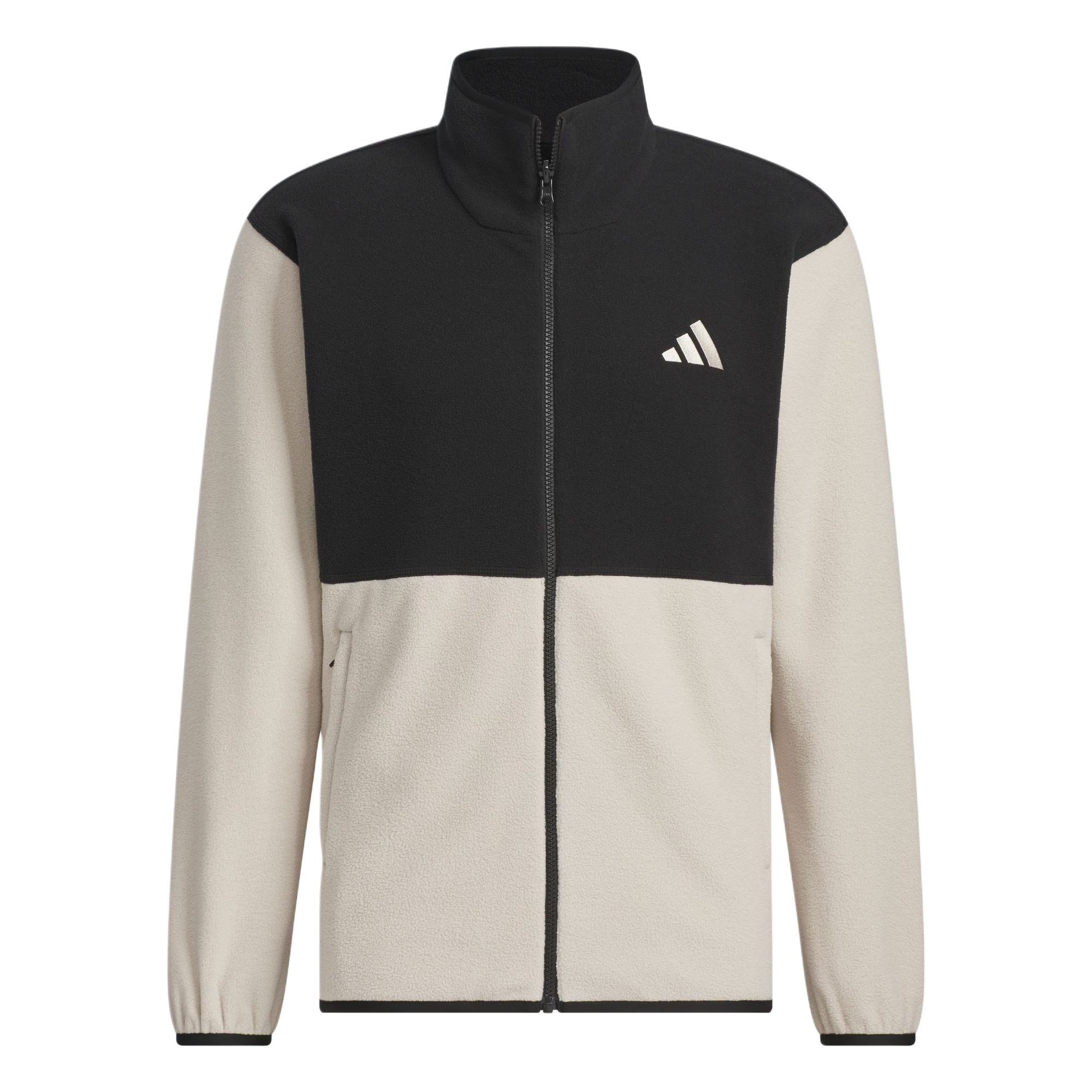 adidas Three-In-One Fleece Jacket Beige Unisex Casual Hoodie Jacket JM9141 圖 3