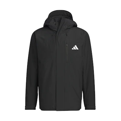 adidas Three-in-One Hoodie Zip Jacket Black Unisex Casual Sportswear JM9140