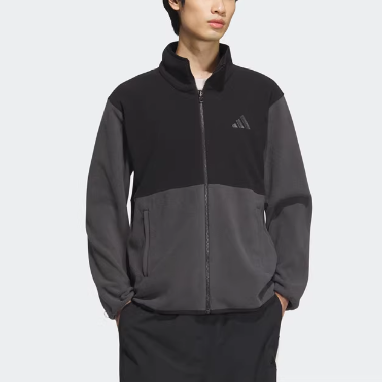 adidas Three-in-One Hoodie Zip Jacket Black Unisex Casual Sportswear JM9140 圖 5