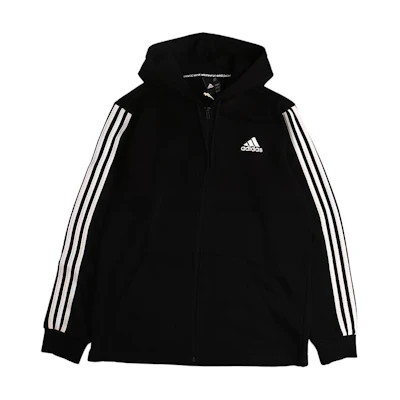 adidas Three Stripe Colorblock Training Knit Hoodie Jacket Black (Japan Exclusive) DT9896-JAPAN