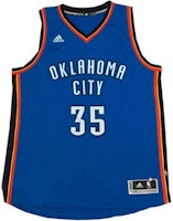 adidas Thunder Kevin Durant #35 Jersey V-neck Sleeveless Blue A46194 adidas Thunder Kevin Durant #35 Jersey V-neck Sleeveless Blue A46194