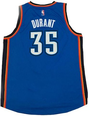 adidas Thunder Kevin Durant #35 Jersey V-neck Sleeveless Blue A46194 Lookbook adidas Thunder Kevin Durant #35 Jersey V-neck Sleeveless Blue A46194