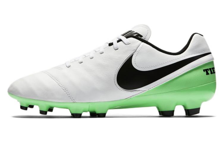 adidas Tiempo Genio 2 Leather FG 'White Electro Green'