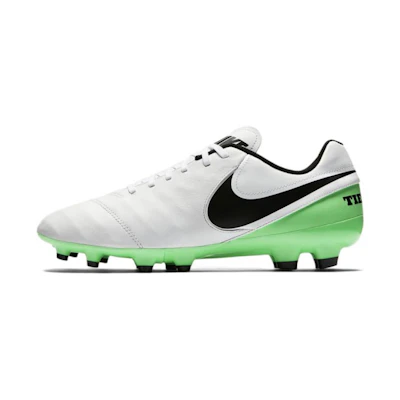adidas Tiempo Genio 2 Leather FG 'White Electro Green'