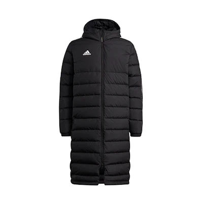 Adidas Tiro21 L Down Long Puffer Soccer Jacket, Winter Black GM5245