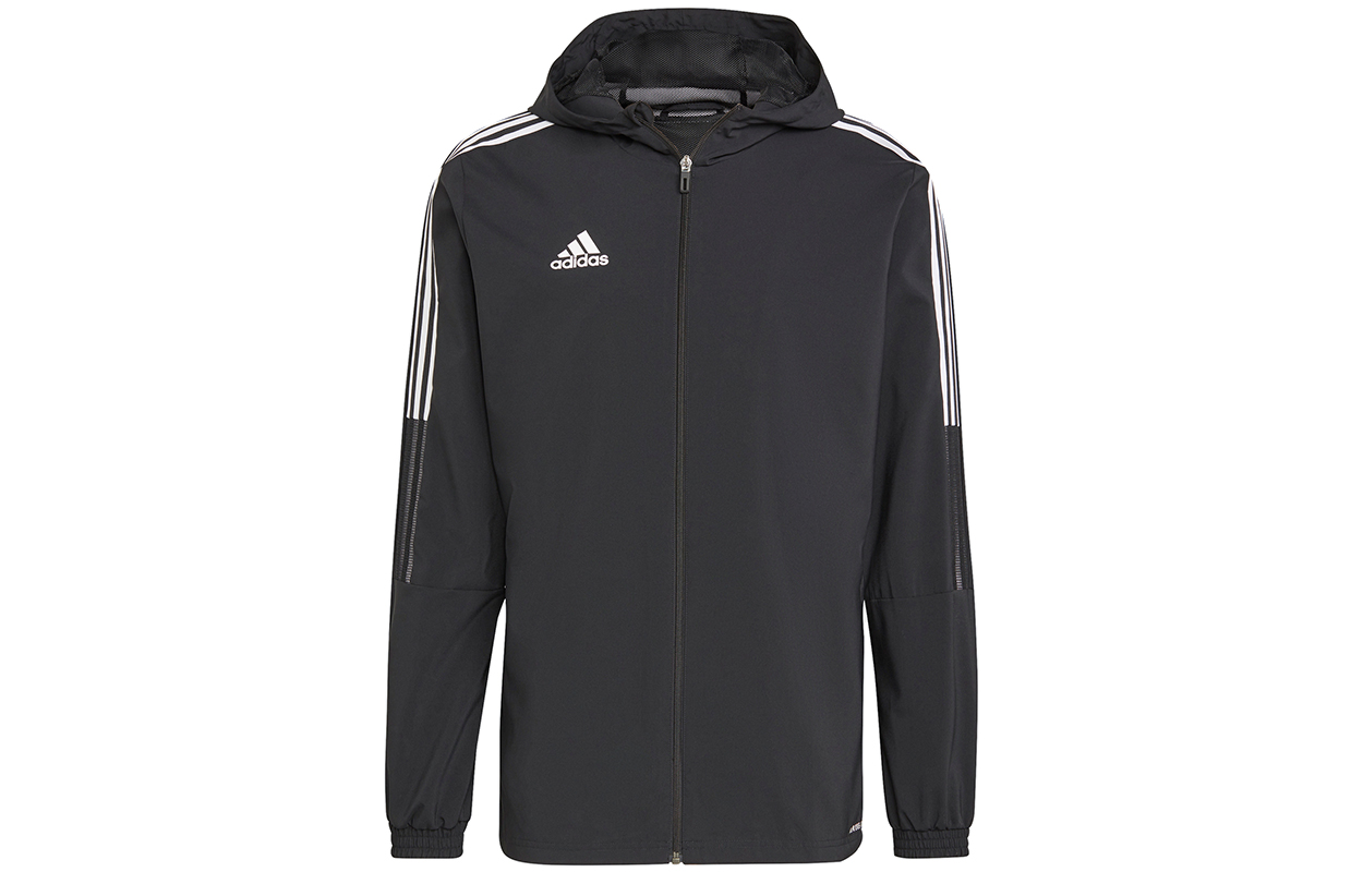 adidas Tiro 21 WB Lightweight Breathable Soccer Training Jacket - Black GP4967