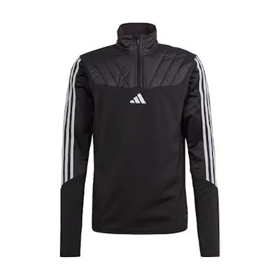 adidas TIRO 23 Club Winterized Retro Track Jacket Black Long Sleeve Top IA5373