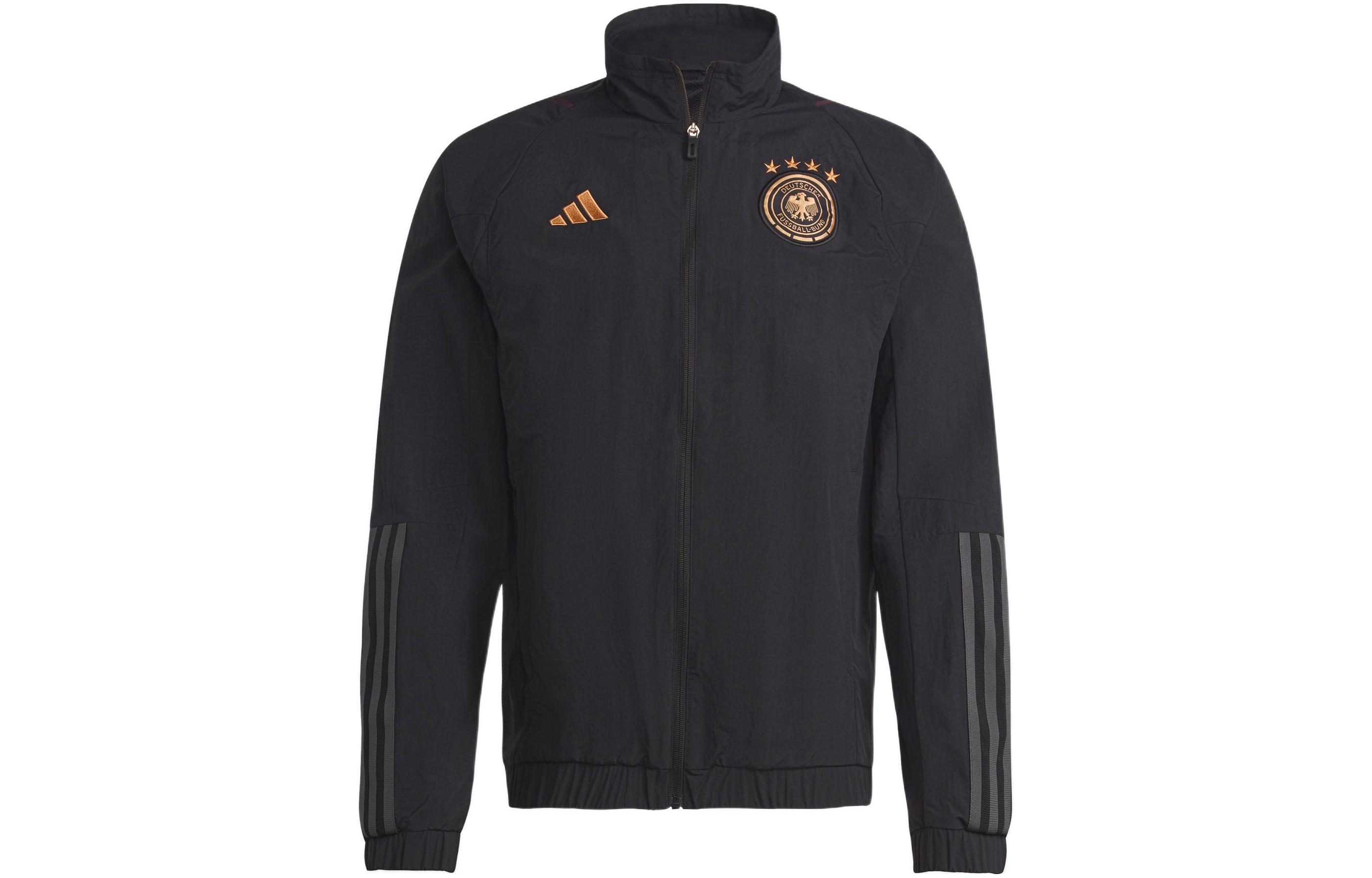 adidas TIRO 23 Germany Soccer Track Jacket Black Sportswear HF3978