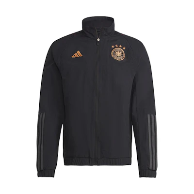 adidas TIRO 23 Germany Soccer Track Jacket Black Sportswear HF3978