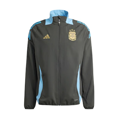 adidas Tiro 24 Argentina Competition Carbon Black Retro Track Jacket Men. IQ0805