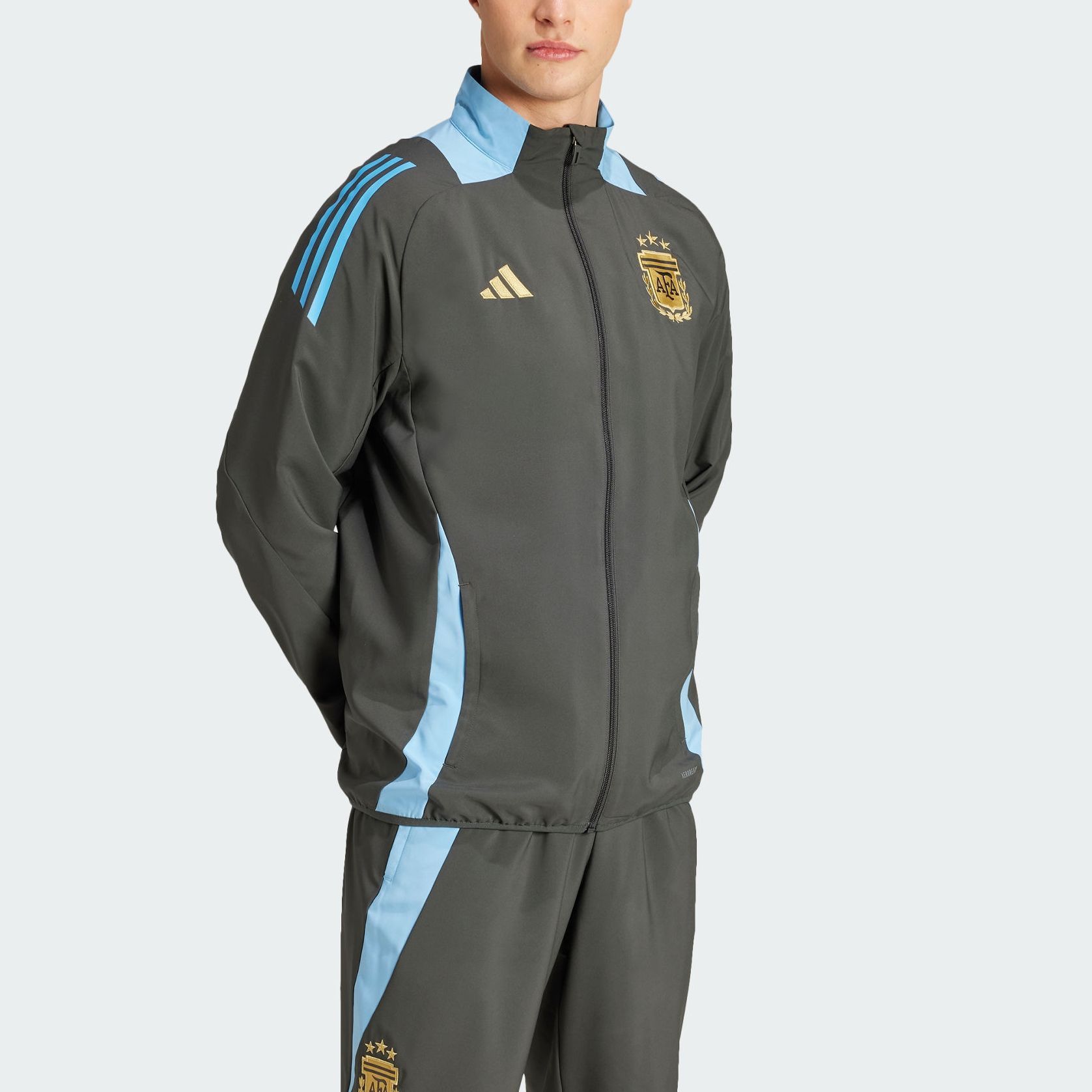 Purchase Jaket Track Retro Pria adidas Tiro 24 Argentina Competition Carbon Black. IQ0805