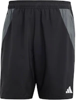 adidas Tiro 24 Competition Black Soccer Pants with Striped Logo Design for Men IP5594 adidas Tiro 24 Competition Black Soccer Pants with Striped Logo Design for Men IP5594