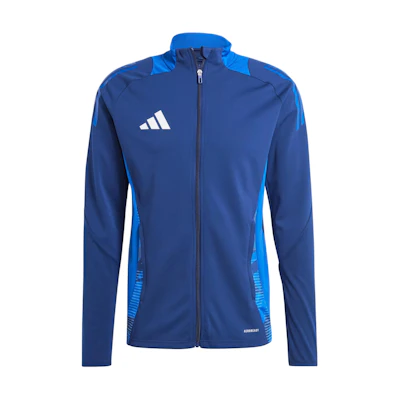 adidas Tiro 24 Navy Training Jacket Retro 3-Stripes Full-Zip Sportswear IP1874