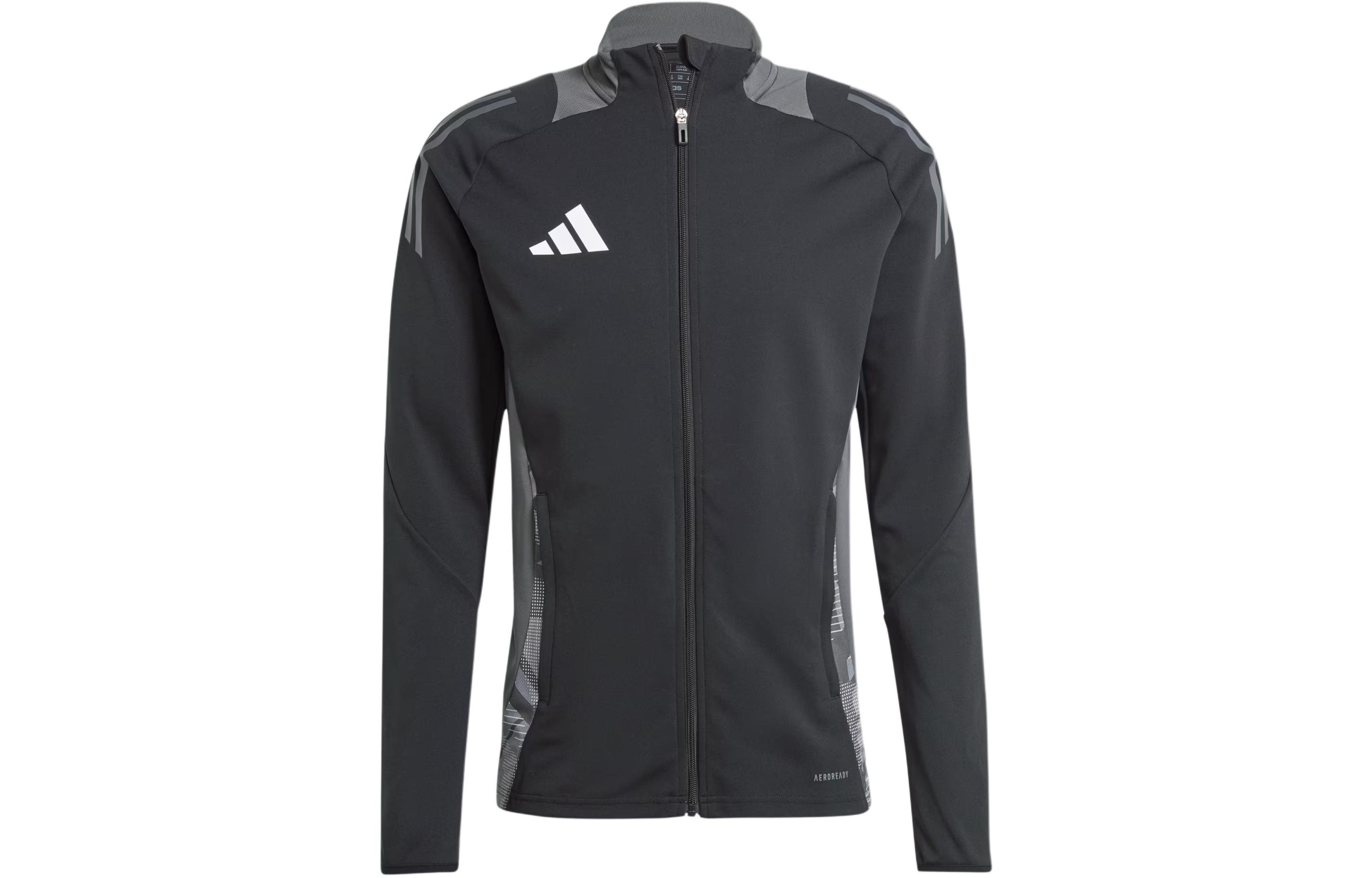 adidas Tiro 24 Retro Black Training Jacket Long Sleeve Sportswear IP1870