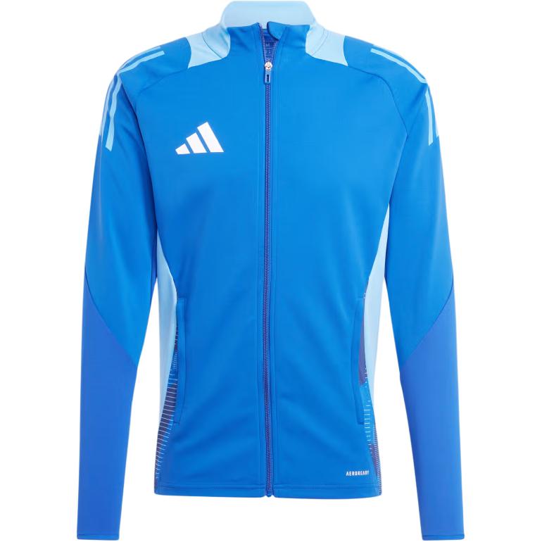 adidas TIRO 24 Retro Track Jacket Royal Blue with 3-Stripes Zip Design IP1876