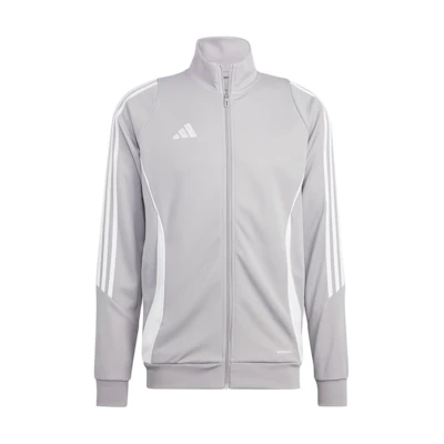 adidas Tiro 24 Training Jacket Gray Colorblock Retro Track Jacket IR9494