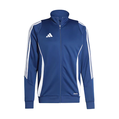 adidas Tiro 24 Training Jacket Navy Blue Retro 3-Stripes Track Top IR7498