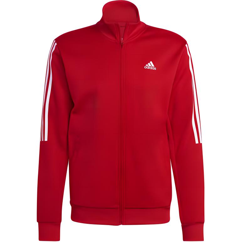 adidas Tiro Suit-Up Track Top Red Classic Striped Athletic Jacket HS3300