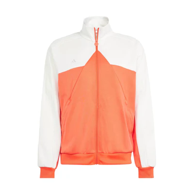 adidas Tiro Track Top Zip Jacket Orange White Colorblock IS1531