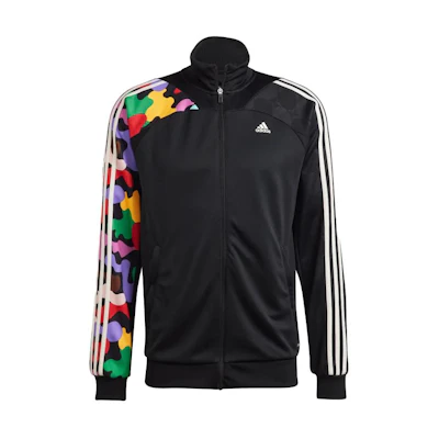 adidas Tiro Training Pride Camo Colorblock Track Jacket Black Mens IJ3000